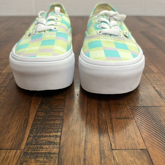 Vans Multicolor Checkered Women's Sneakers - Picture 7 of 13